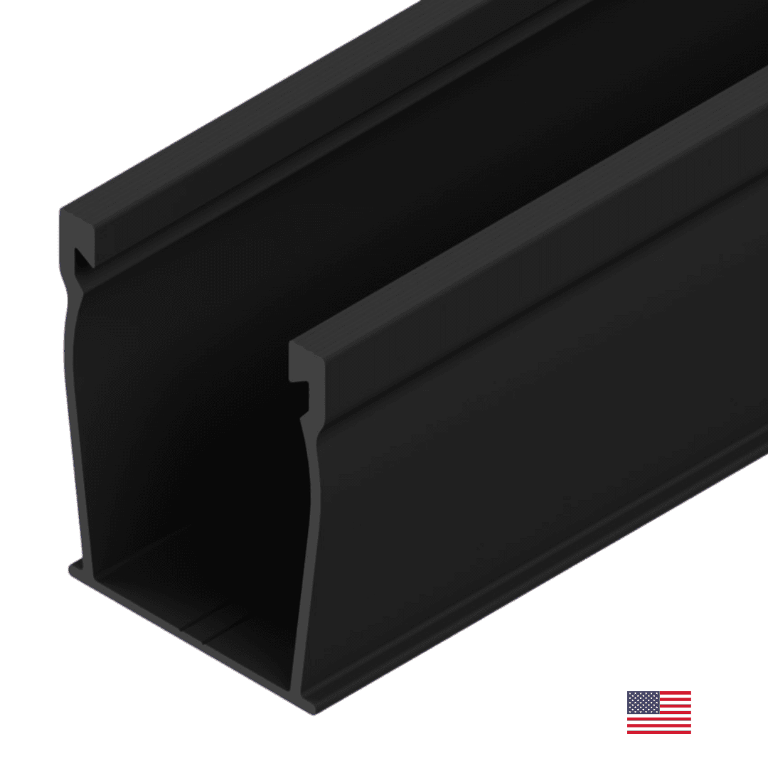 UR-45 Rail, 172", Black (USA)