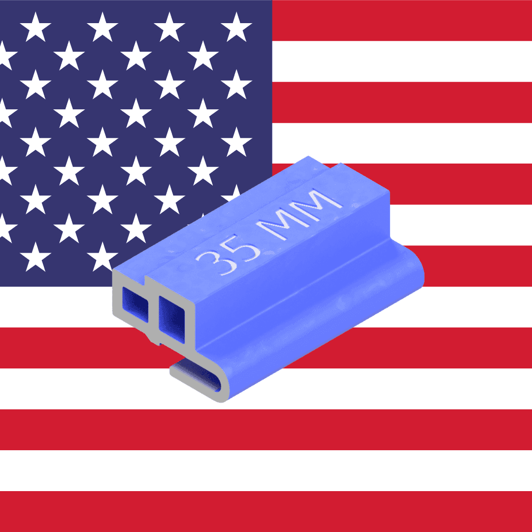 Universal SkirtRail Spacer, 35MM (USA)