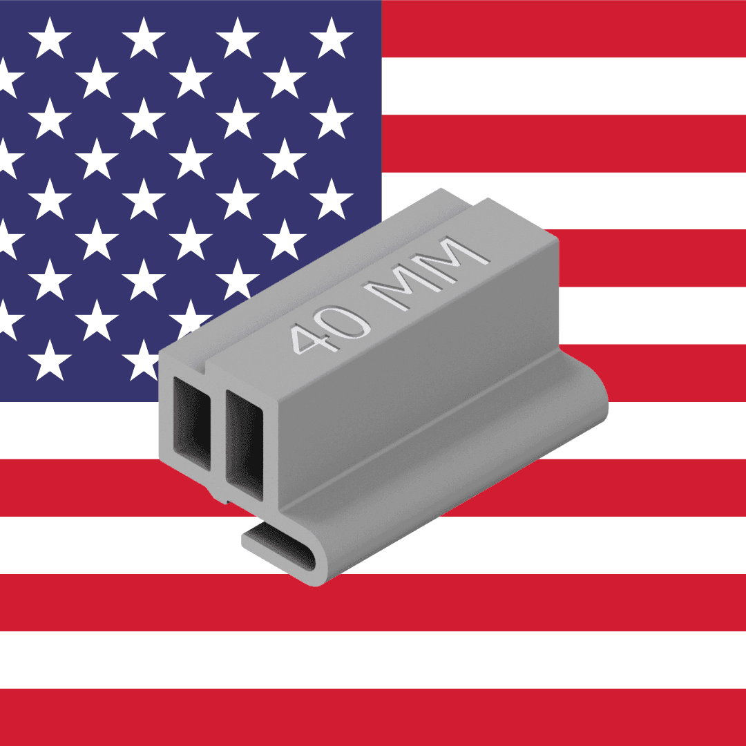 Universal SkirtRail Spacer, 40MM (USA)