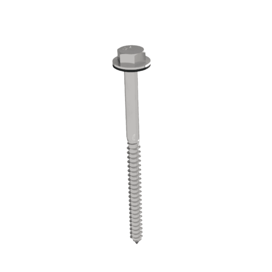 Sealing Washer Lag, 4-1/2", SS