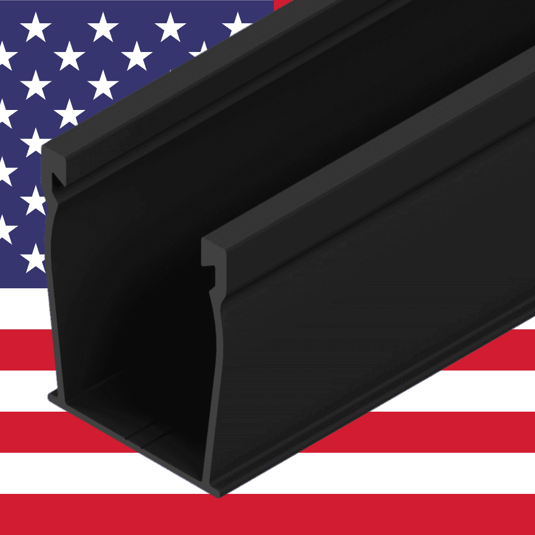 UR-45 Rail, 172", Black (USA)